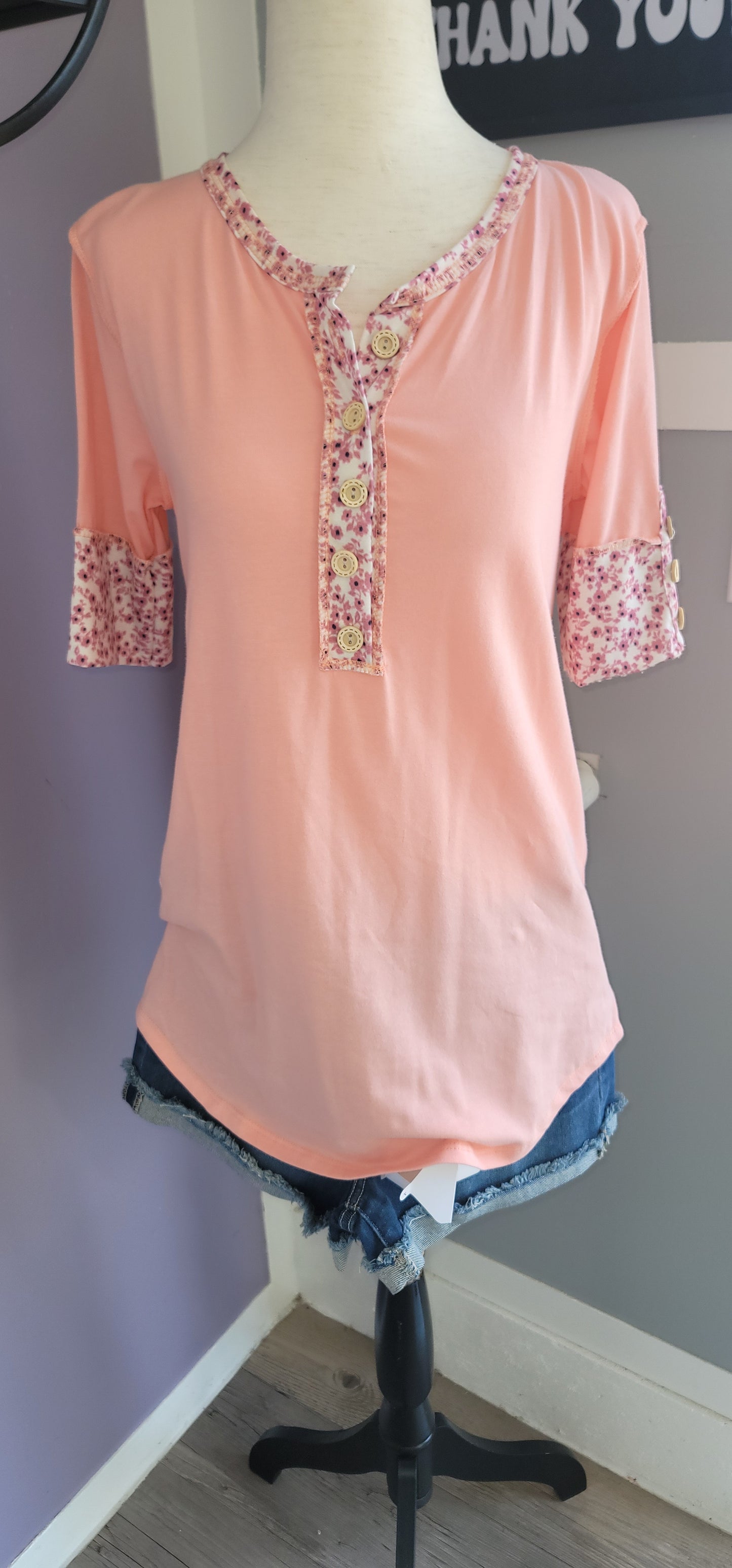 Blush floral