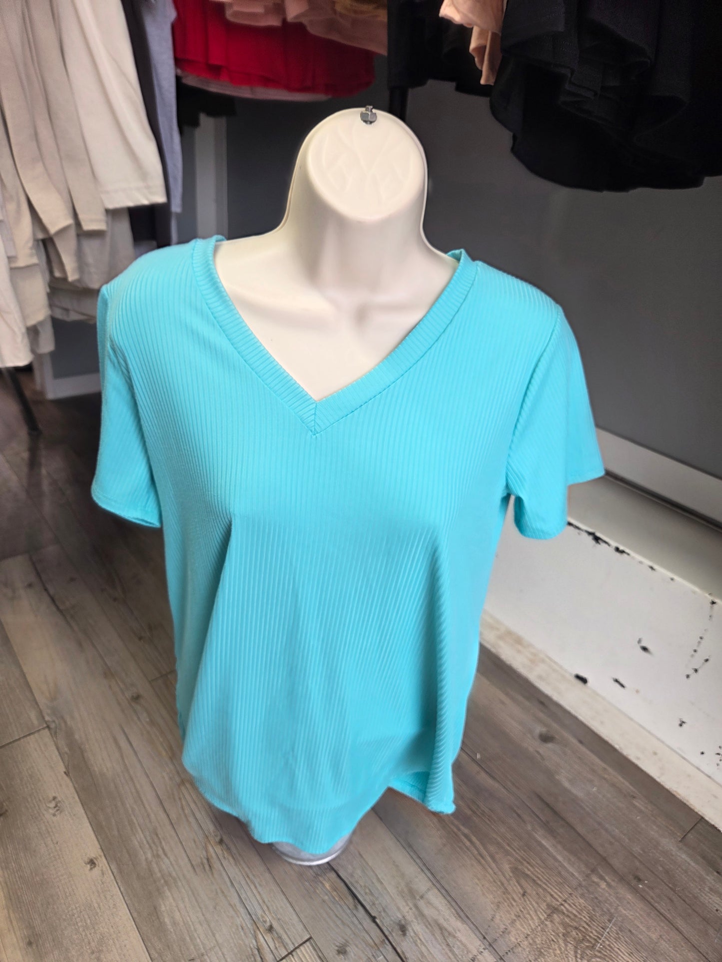Solid Mint Top