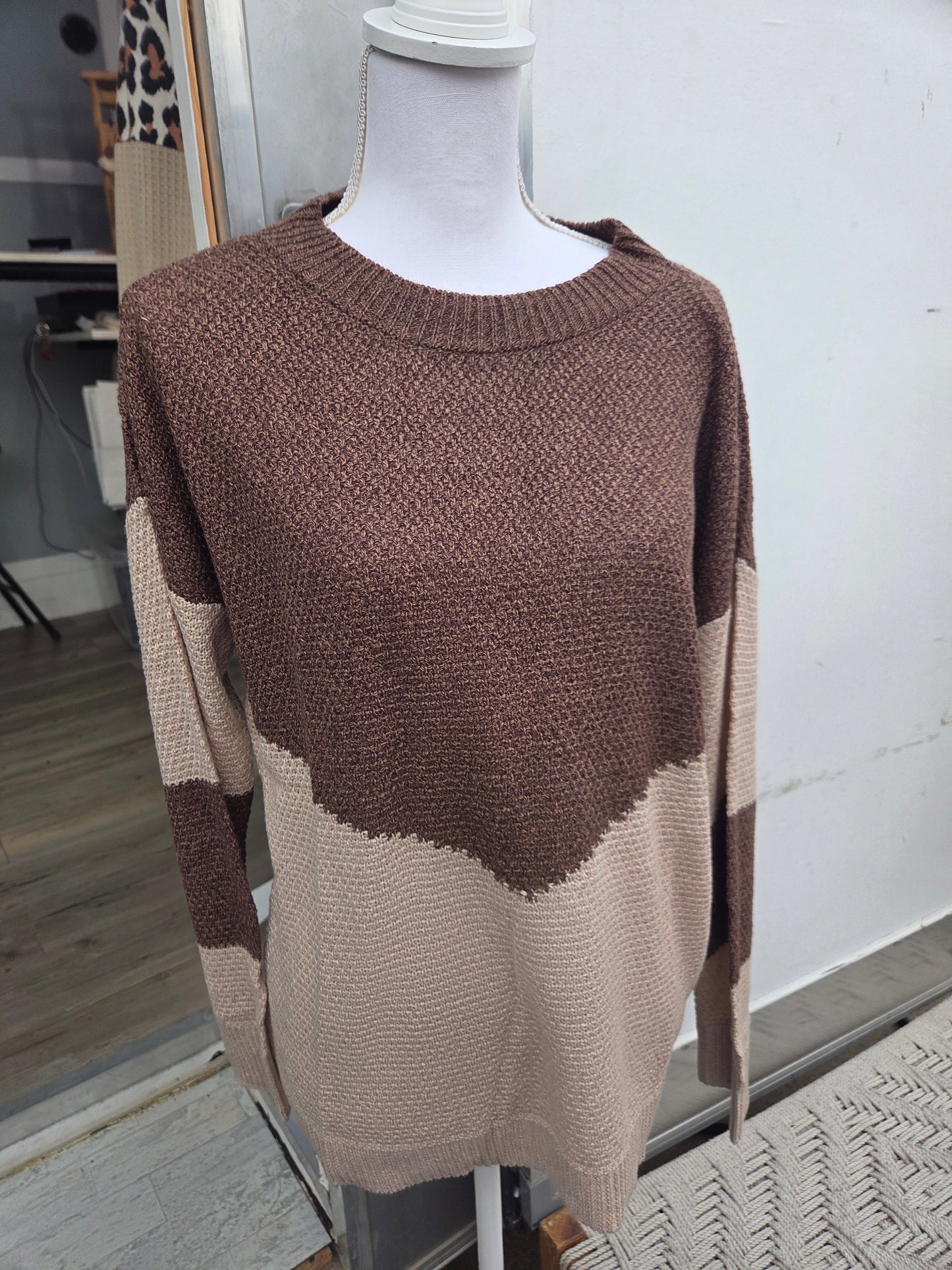 Mocha Color Block