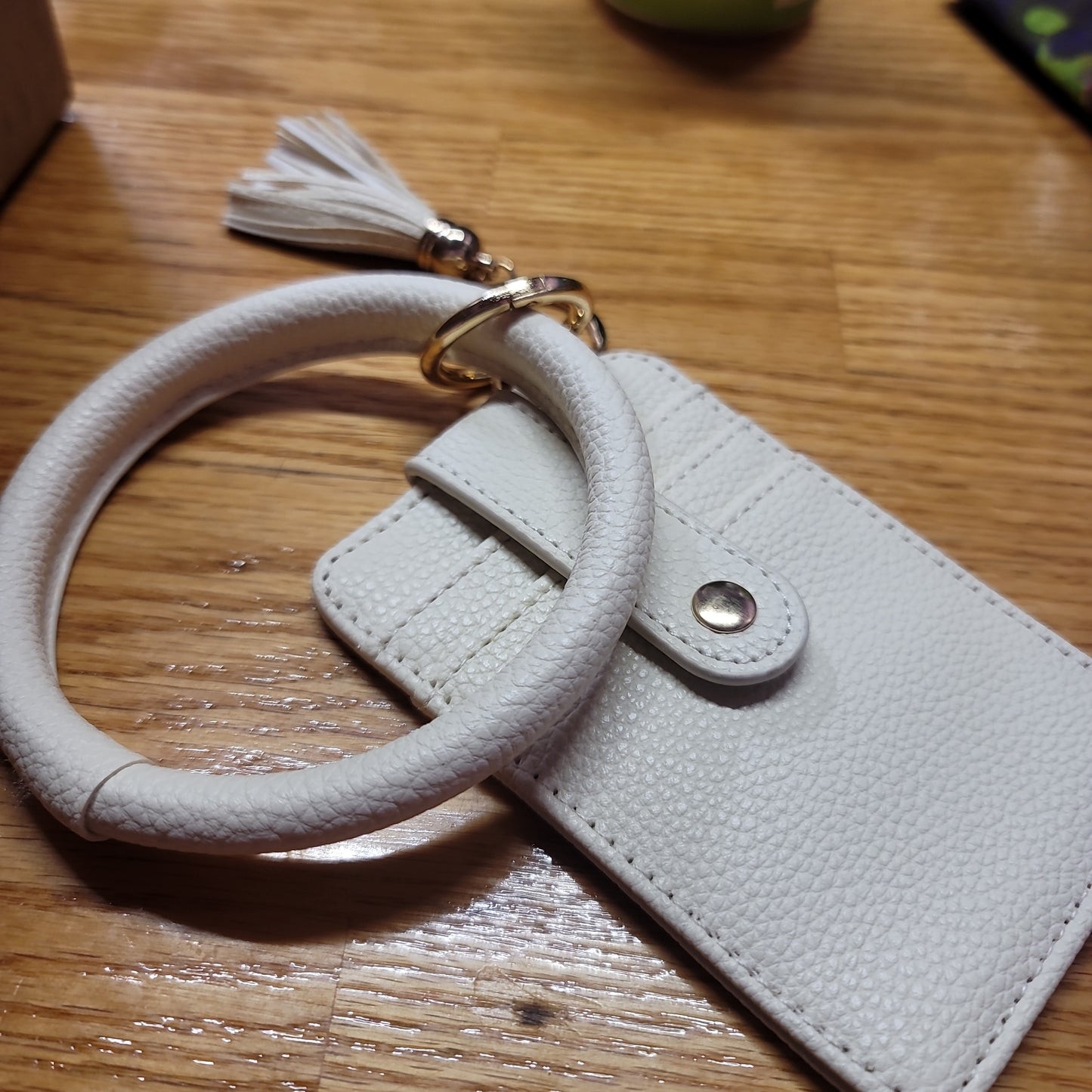 Key ring bracelet