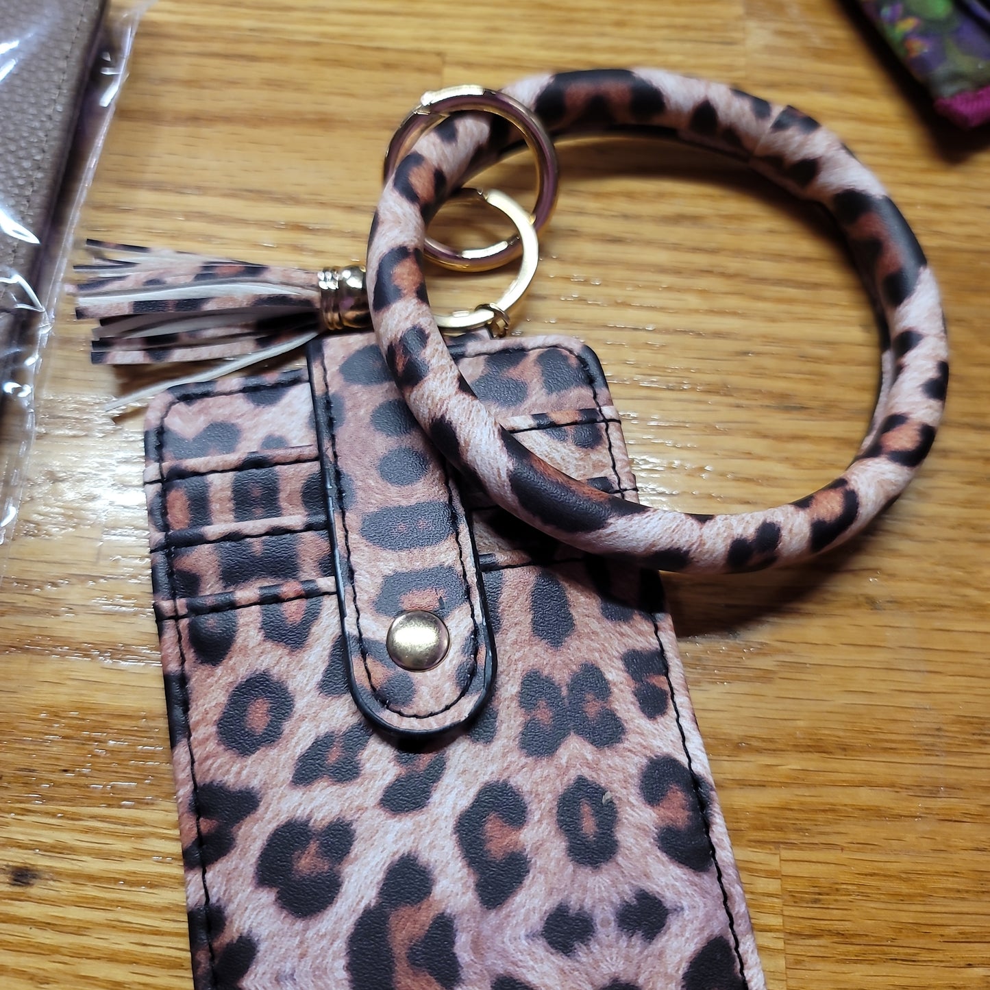 Key ring bracelet