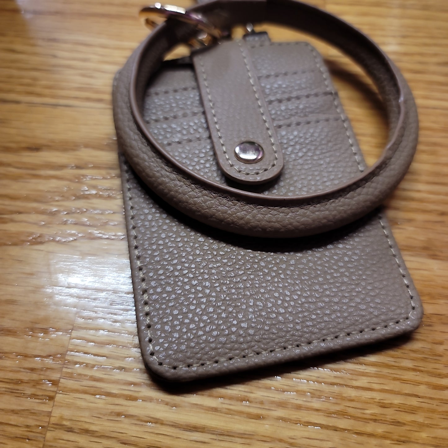 Key ring bracelet