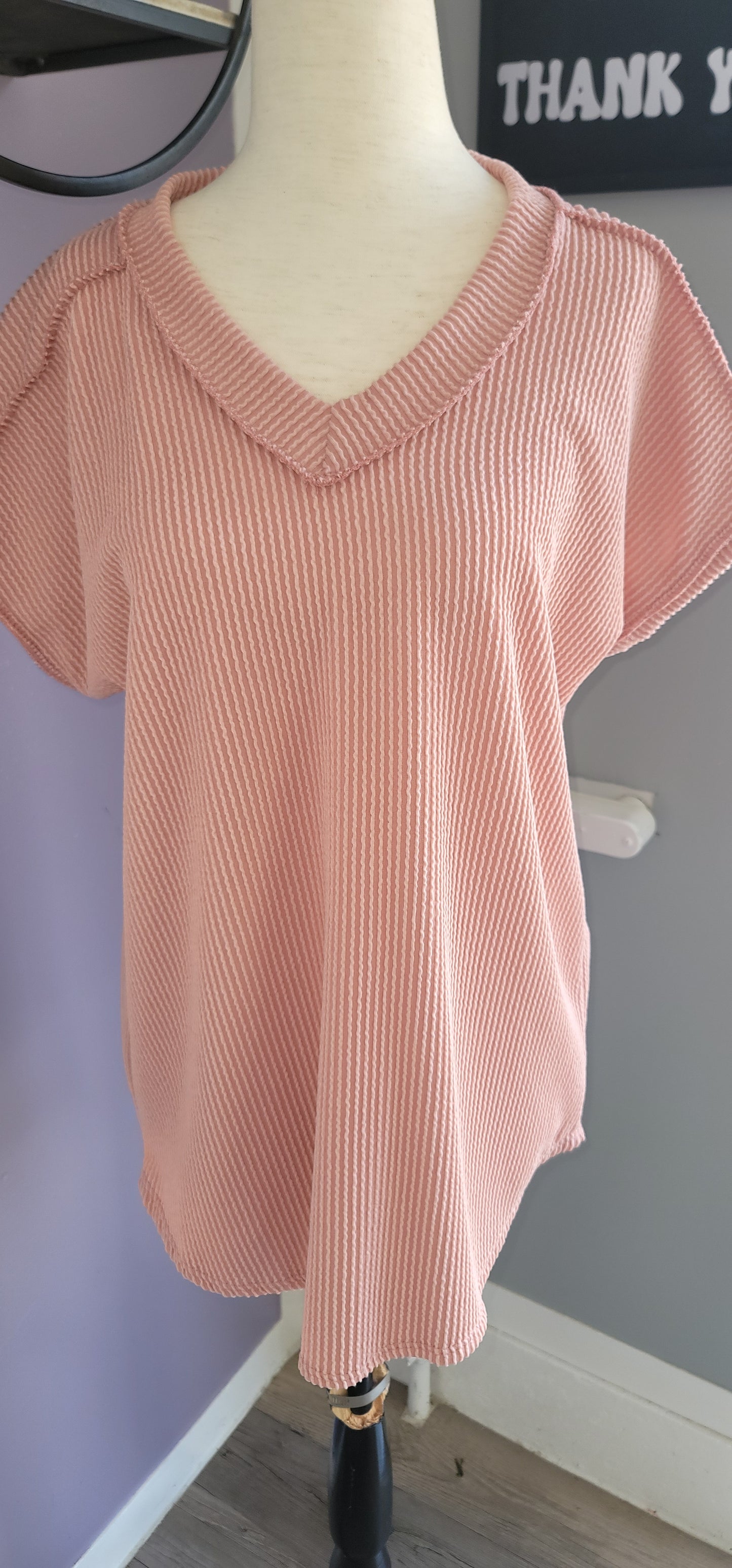 Ribbed dolman