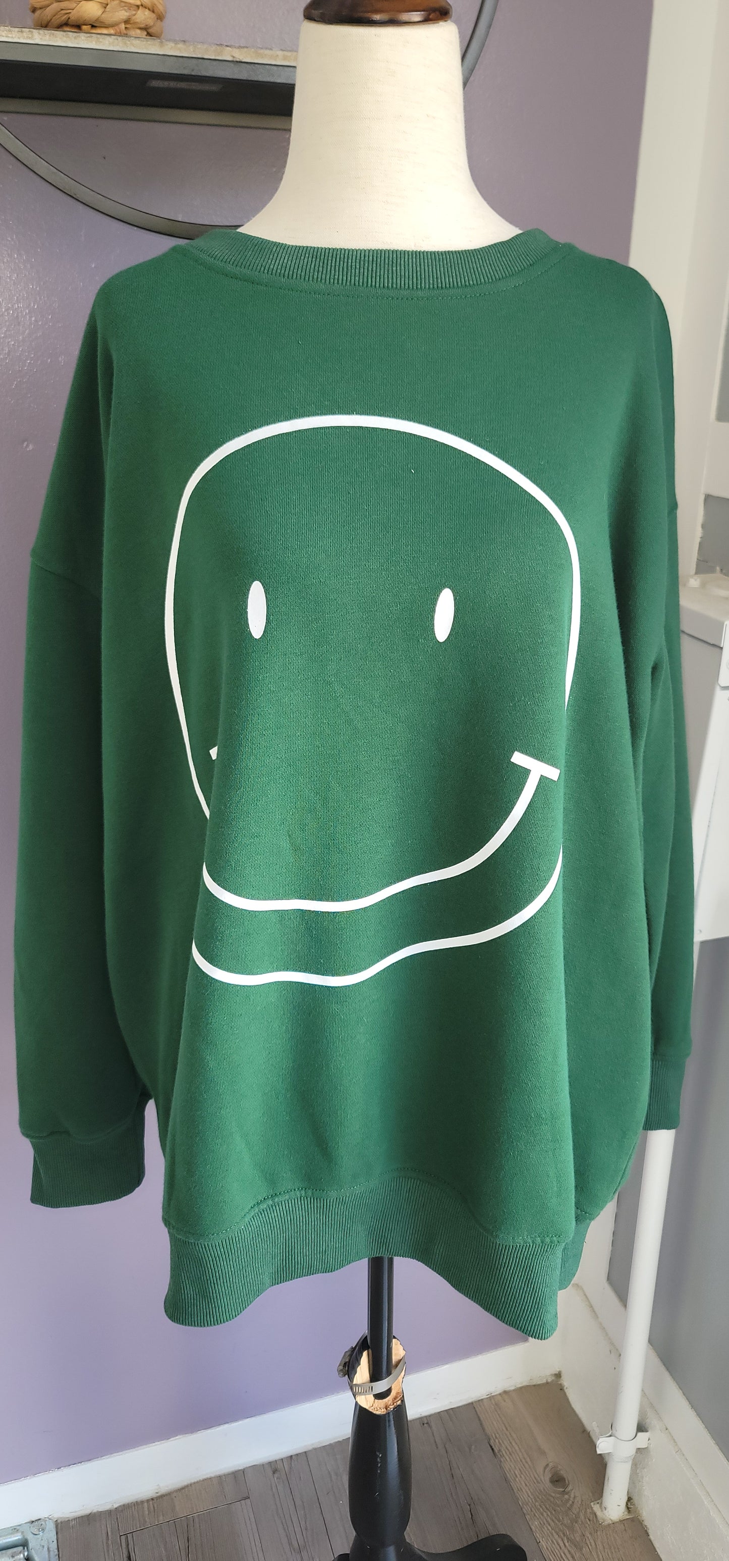 Smiley face sweatshirt