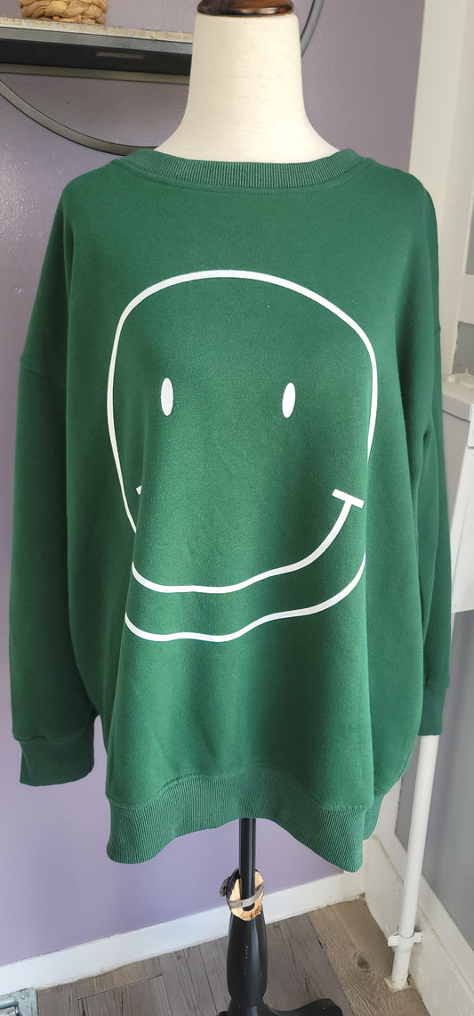 Smiley face sweatshirt