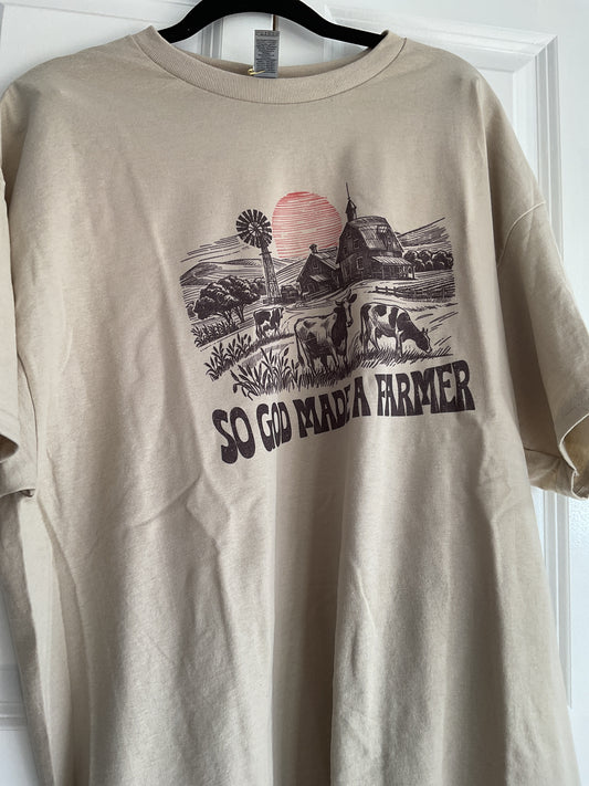 So god made a farmer