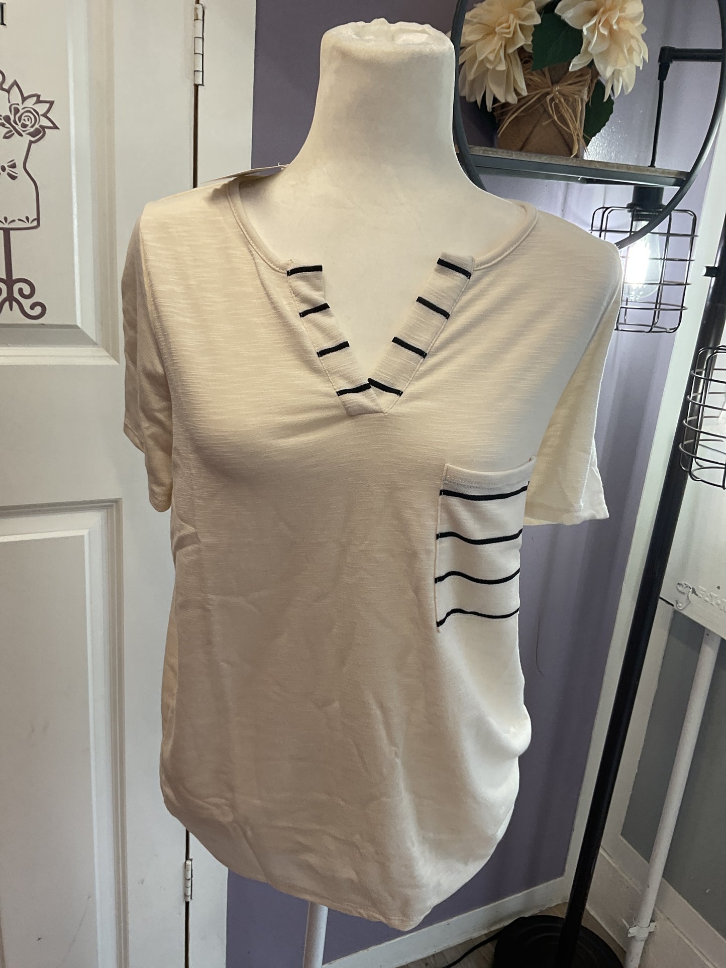 Stripe pocket