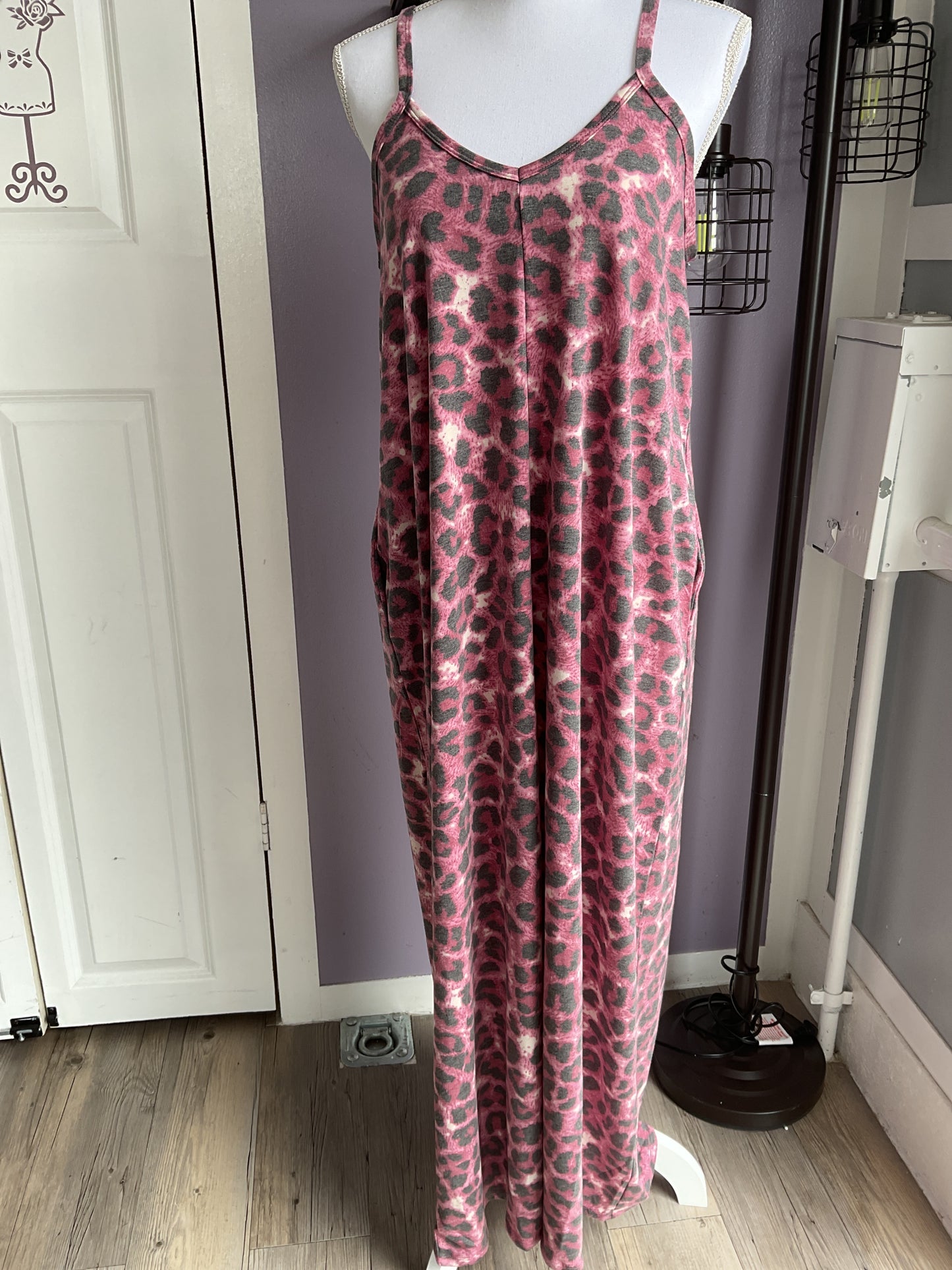 Pink animal print