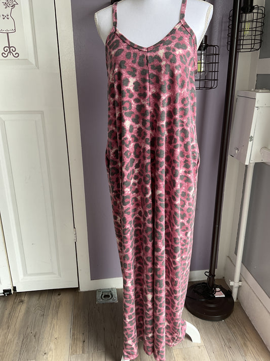 Pink animal print