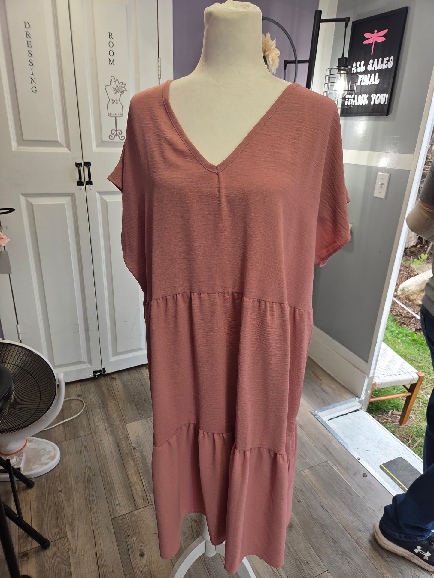 Mauve dress