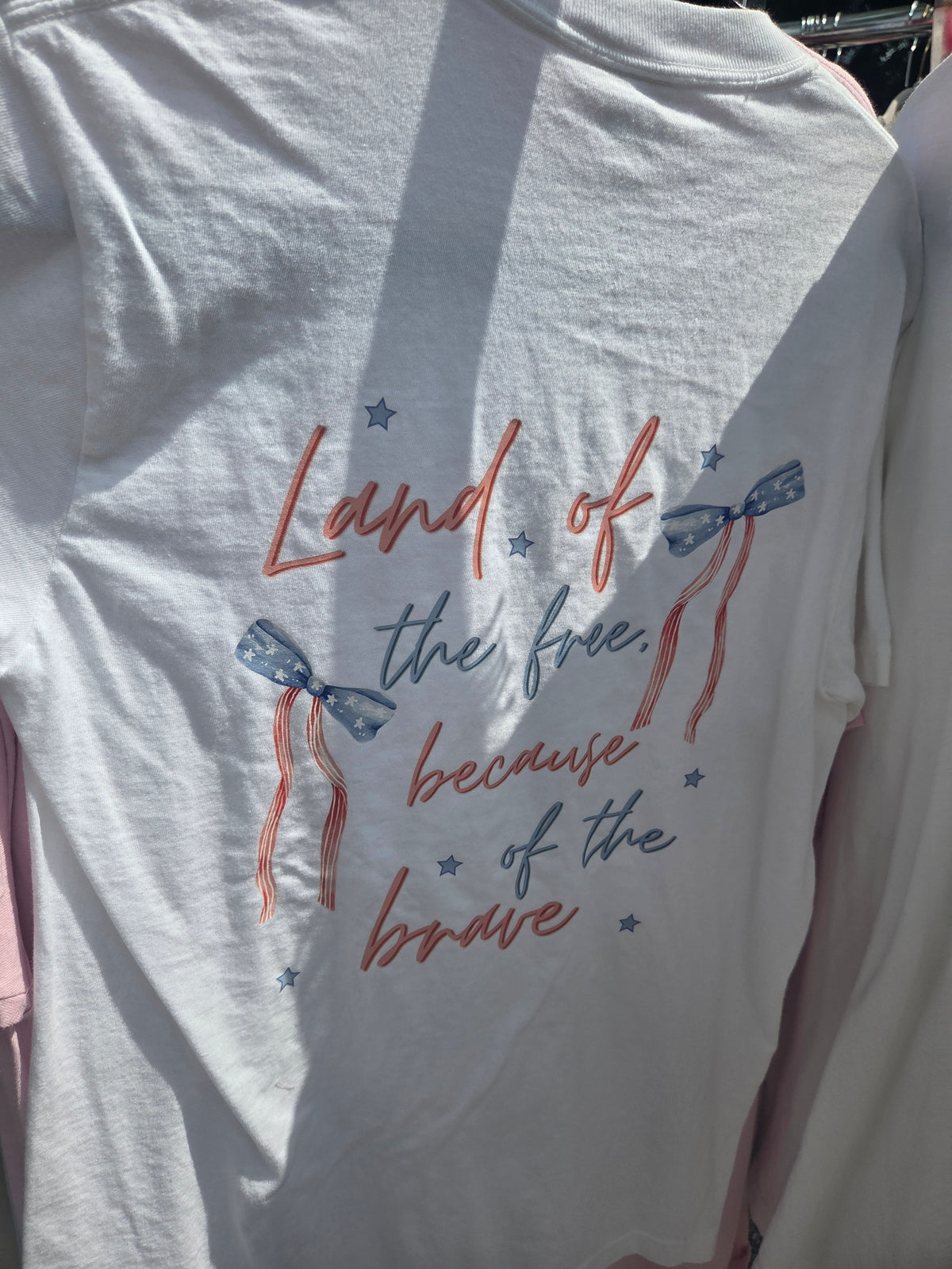 Land of the free tee