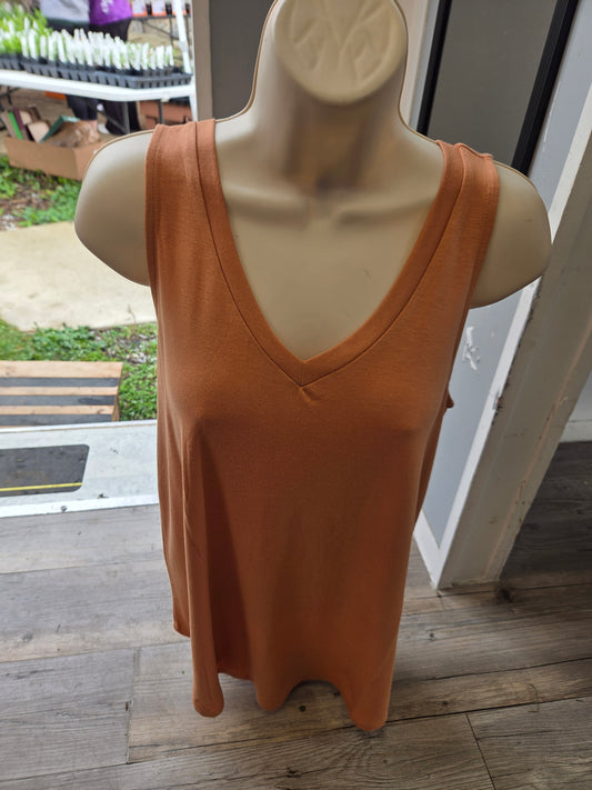 Butter orange tank