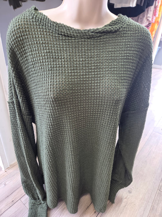 Olive sweater
