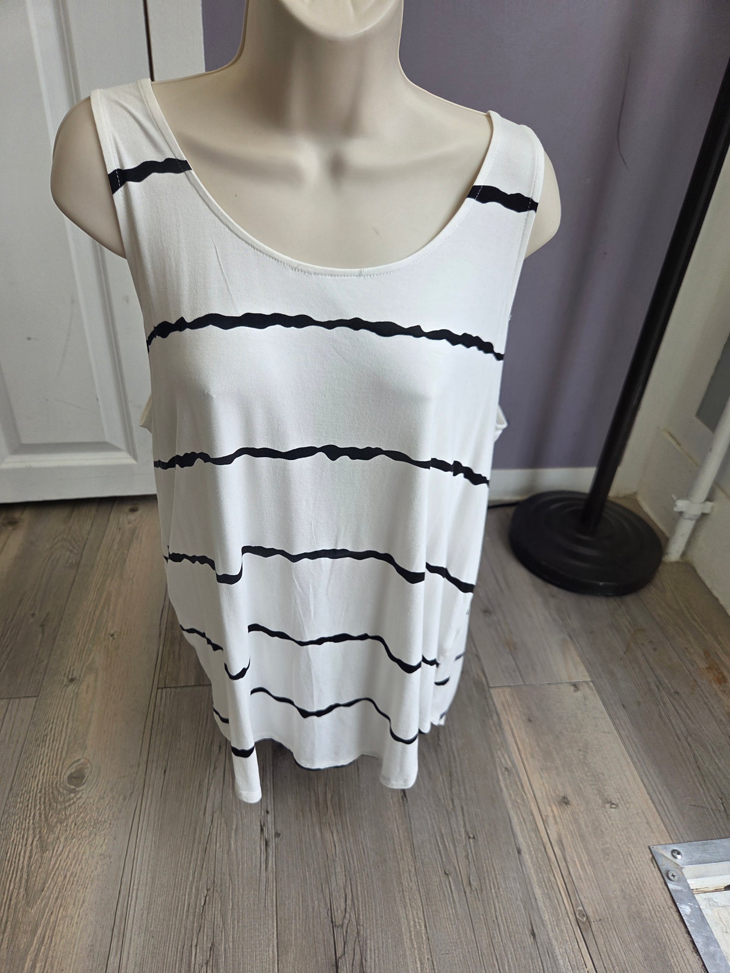 Tye dye stripe tank