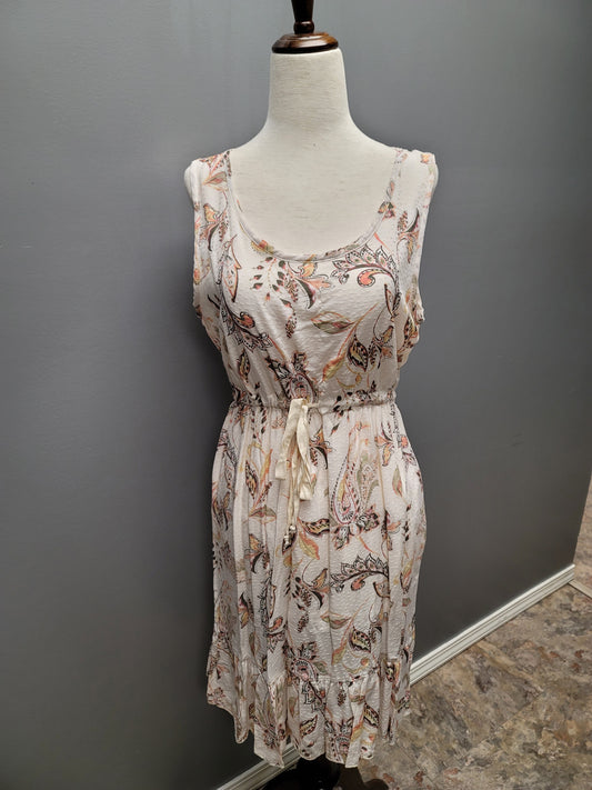 Paisley print dress